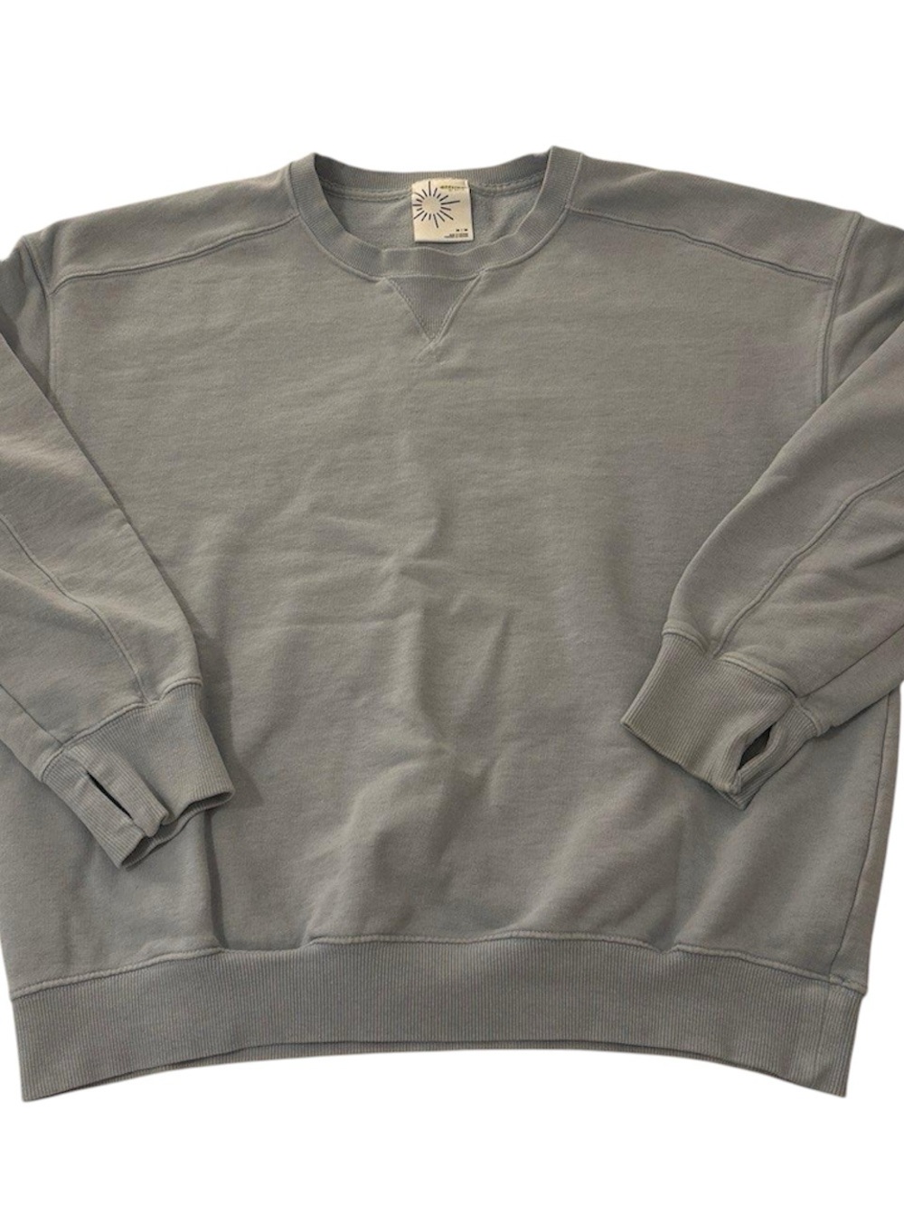 Offline By Aerie Blue Oversized Cloud Fleece Crewneck Sweatshirt